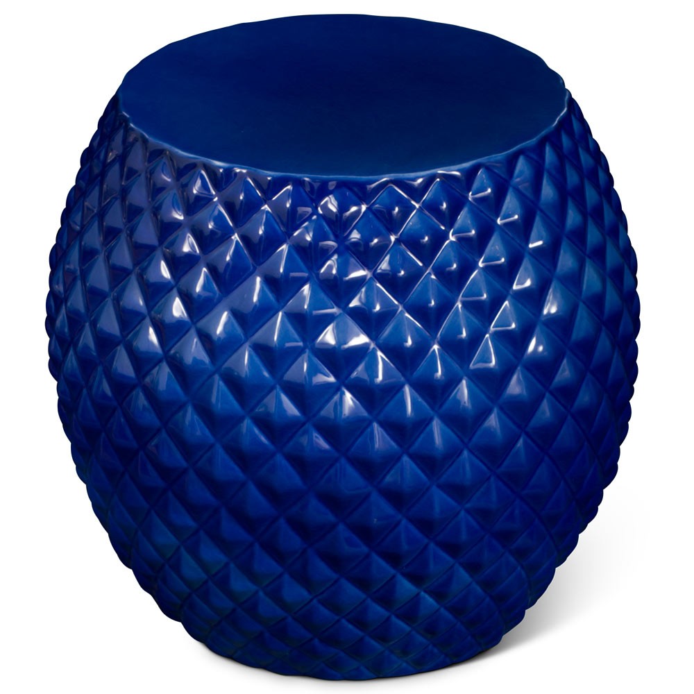 US SELLER - The Indigo Jewel Garden Stool