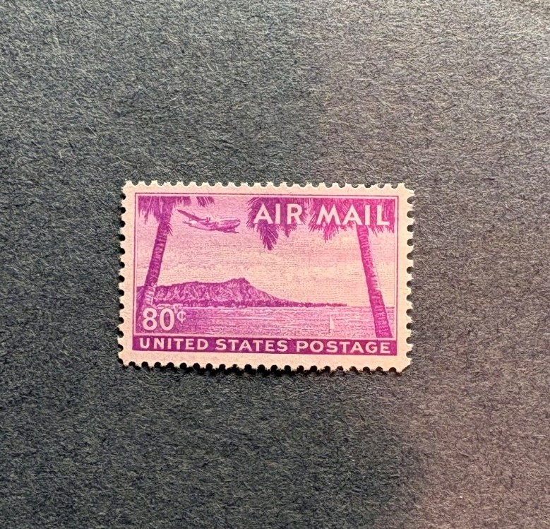 US Scott #C46 * F/VF MNH * 1952 Diamond Head US Scott #C46 * F/VF MNH * 1952 Diamond Head