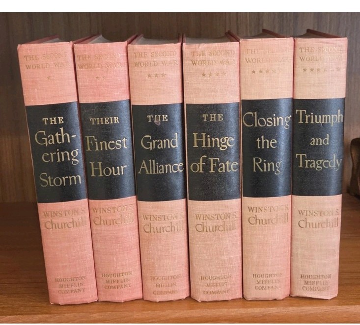 The Second World War by Winston Churchill -6 Volumes Complete; BOMC The Second World War by Winston Churchill -6 Volumes Complete; BOMC