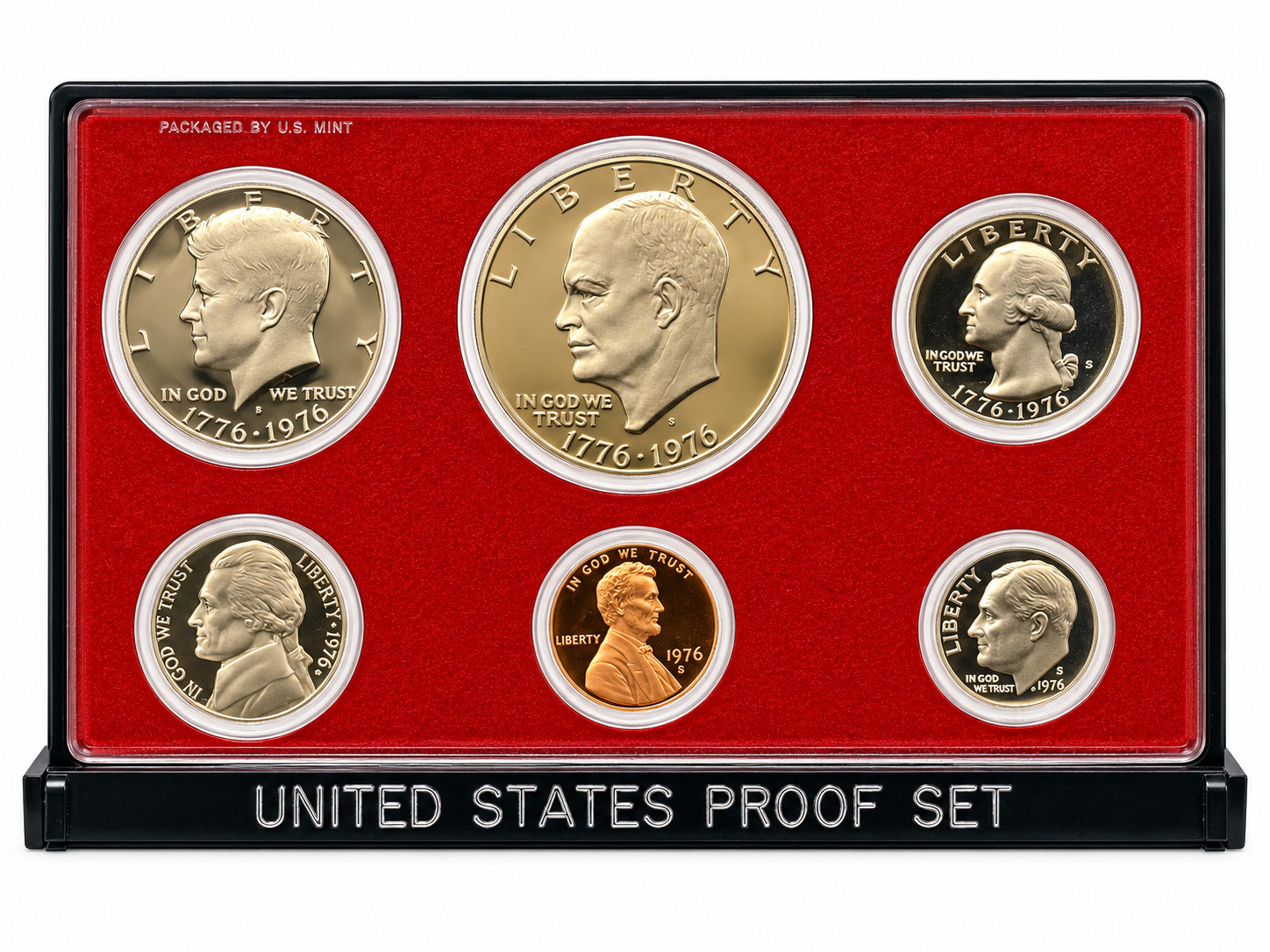 1976 US Mint Proof Set - 6 Coin Bicentennial Set 1976 US Mint Proof Set - 6 Coin Bicentennial Set