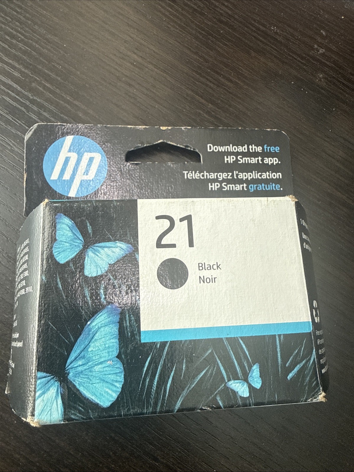 HP C9351AN Genuine Ink Cartridge – HP 21 Black Ink – Exp: 09-2024+