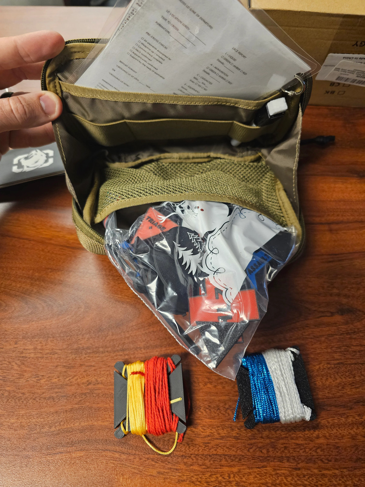 OCS/ROTC/ Army Modular Terrain Model Kit (TMK) w/ MOLLE Pouch, OPORD Cards