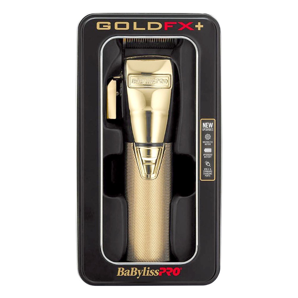 New BaBylissPRO GoldFX+ All-Metal Lithium Clipper #FX870NG
