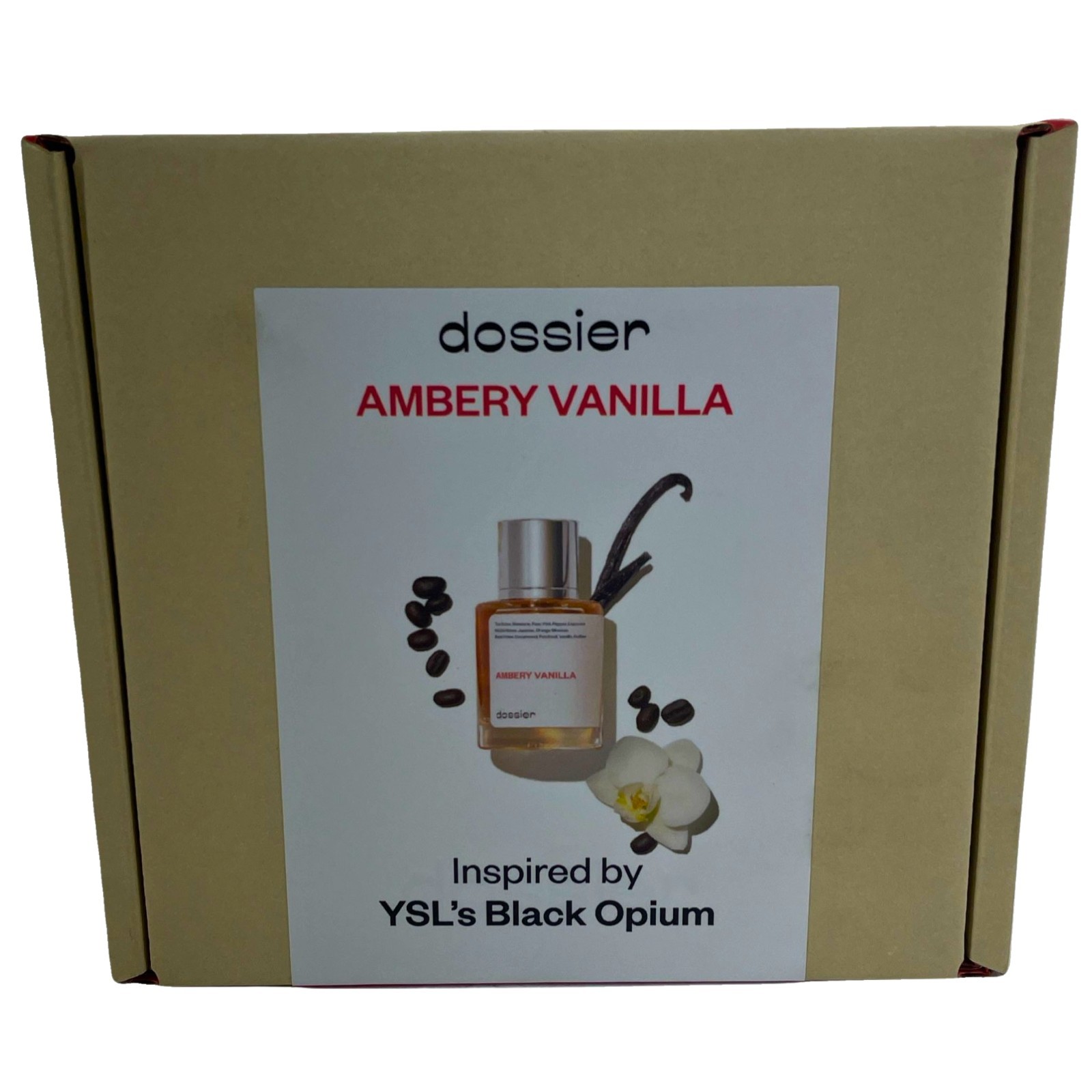 Dossier Ambery Vanilla Eau de Parfum Spray 50ml 1.7 oz, 1 Pack  New