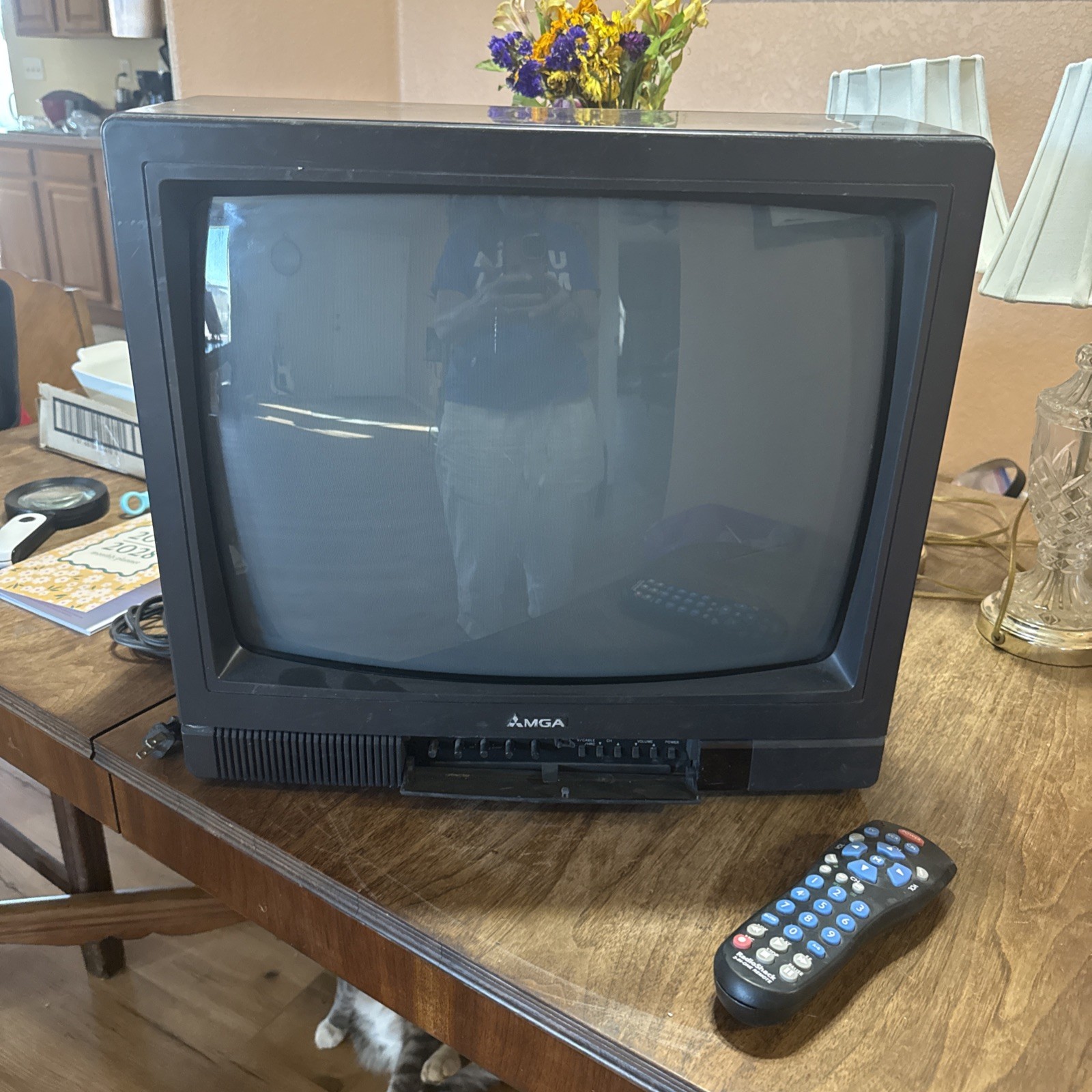 RARE Mitsubishi MGA CS1946R 19” Retro Gaming CRT TV VINTAGE - Remote - Tested RARE Mitsubishi MGA CS1946R 19” Retro Gaming CRT TV VINTAGE - Remote - Tested