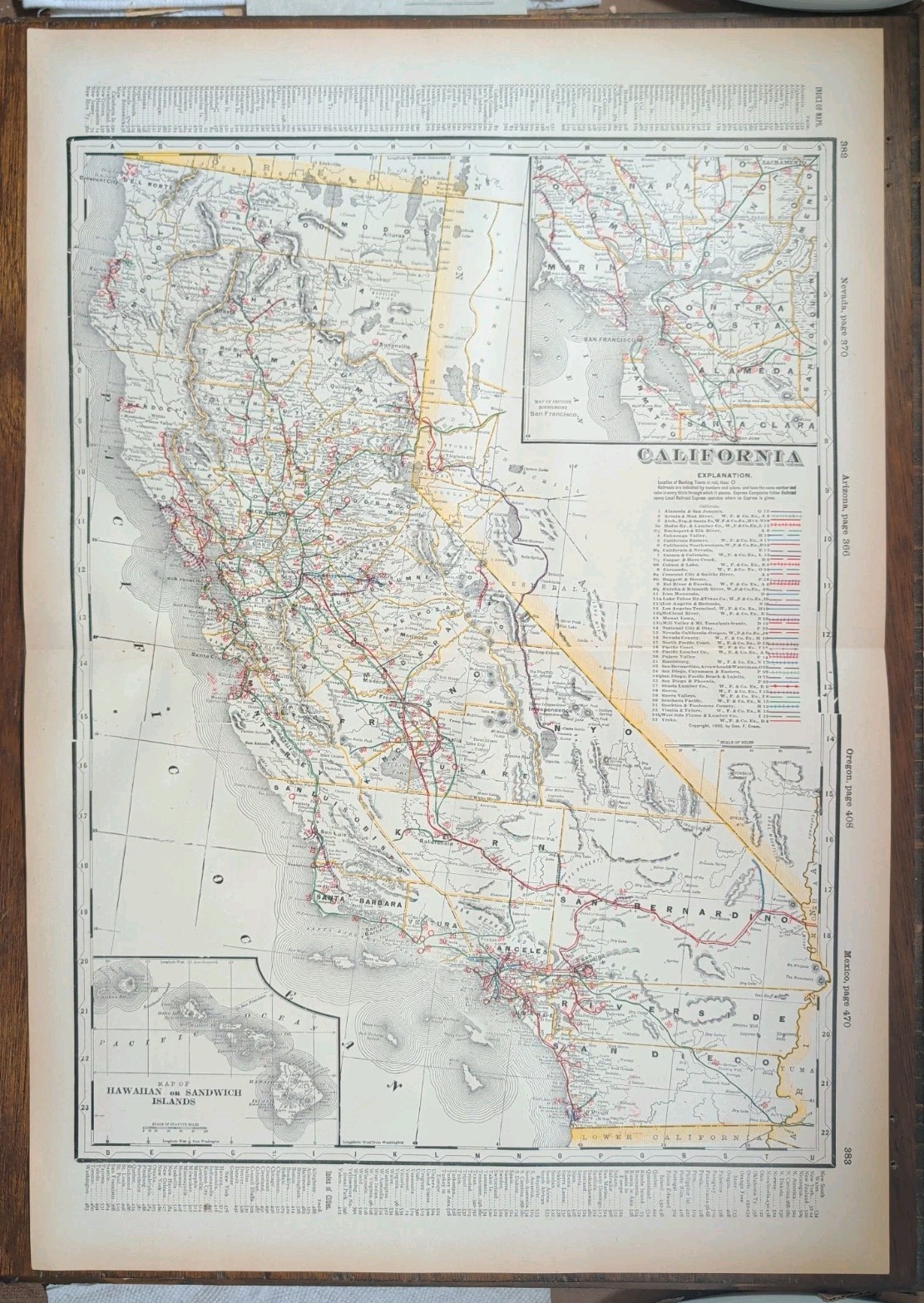 1900 CALIFORNIA Map 18\