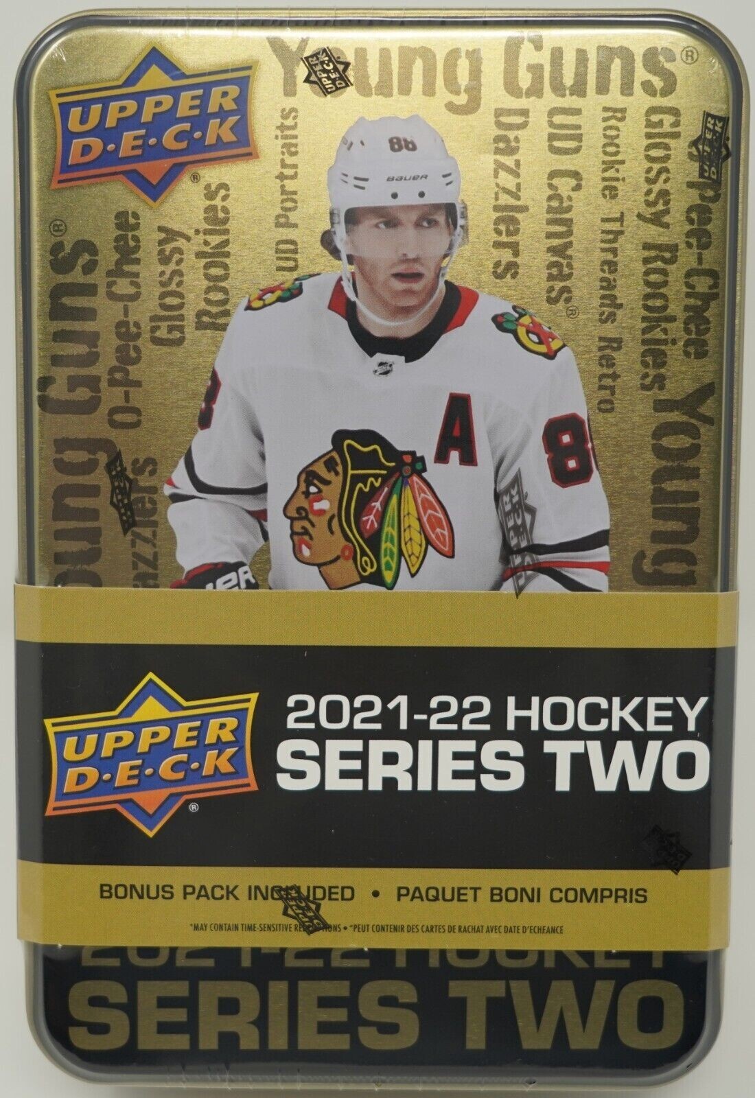 2021-22 Upper Deck Series 2 Hockey Factory Sealed Tin 2021-22 Upper Deck Series 2 Hockey Factory Sealed Tin