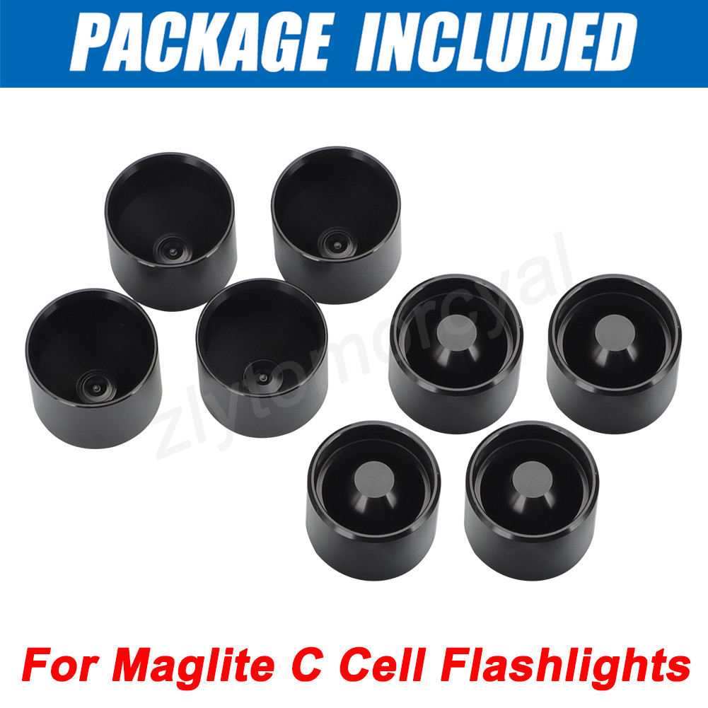 For Maglite C / D Cell Dry Storage Hidden Cups Anodized Aluminum Non Freeze Plug For Maglite C / D Cell Dry Storage Hidden Cups Anodized Aluminum Non Freeze Plug