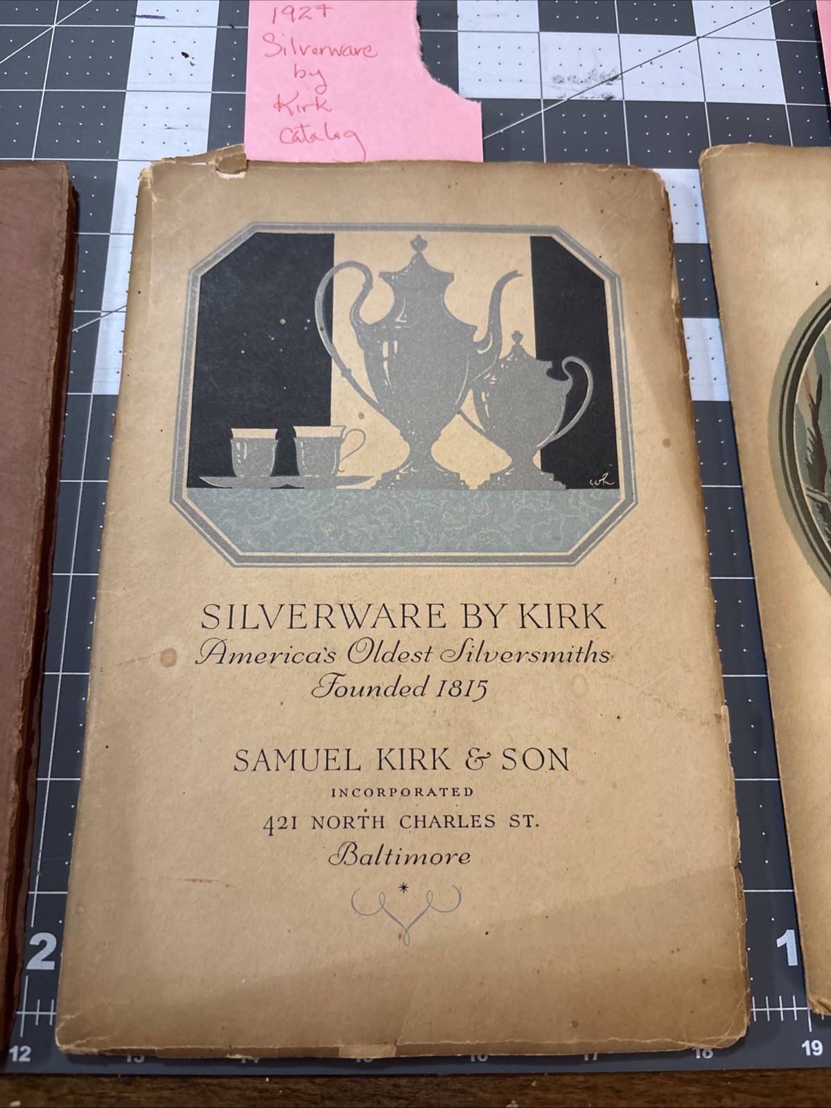 Samuel Kirk & Son Inc. Sterling Silverware  Catalog Lot 1927,29,30 Please Read