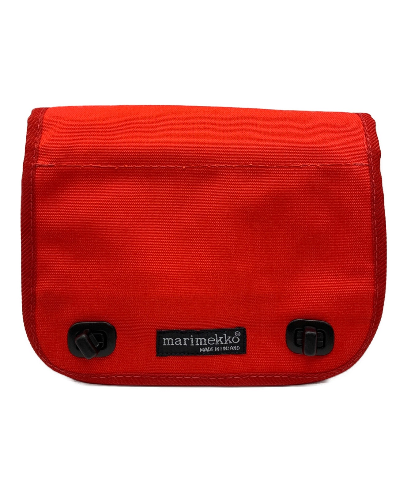 Marimekko Red Shoulder Bag Women\'s Used Authentic