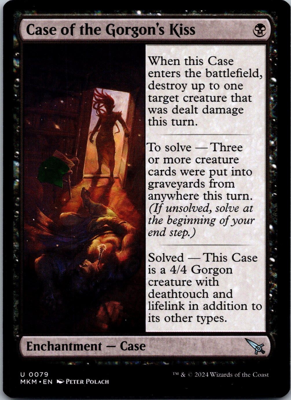 Case of the Gorgon\'s Kiss (b) 79 Murders at Karlov Manor Magic: The Gathering LP Case of the Gorgon\'s Kiss (b) 79 Murders at Karlov Manor Magic: The Gathering LP