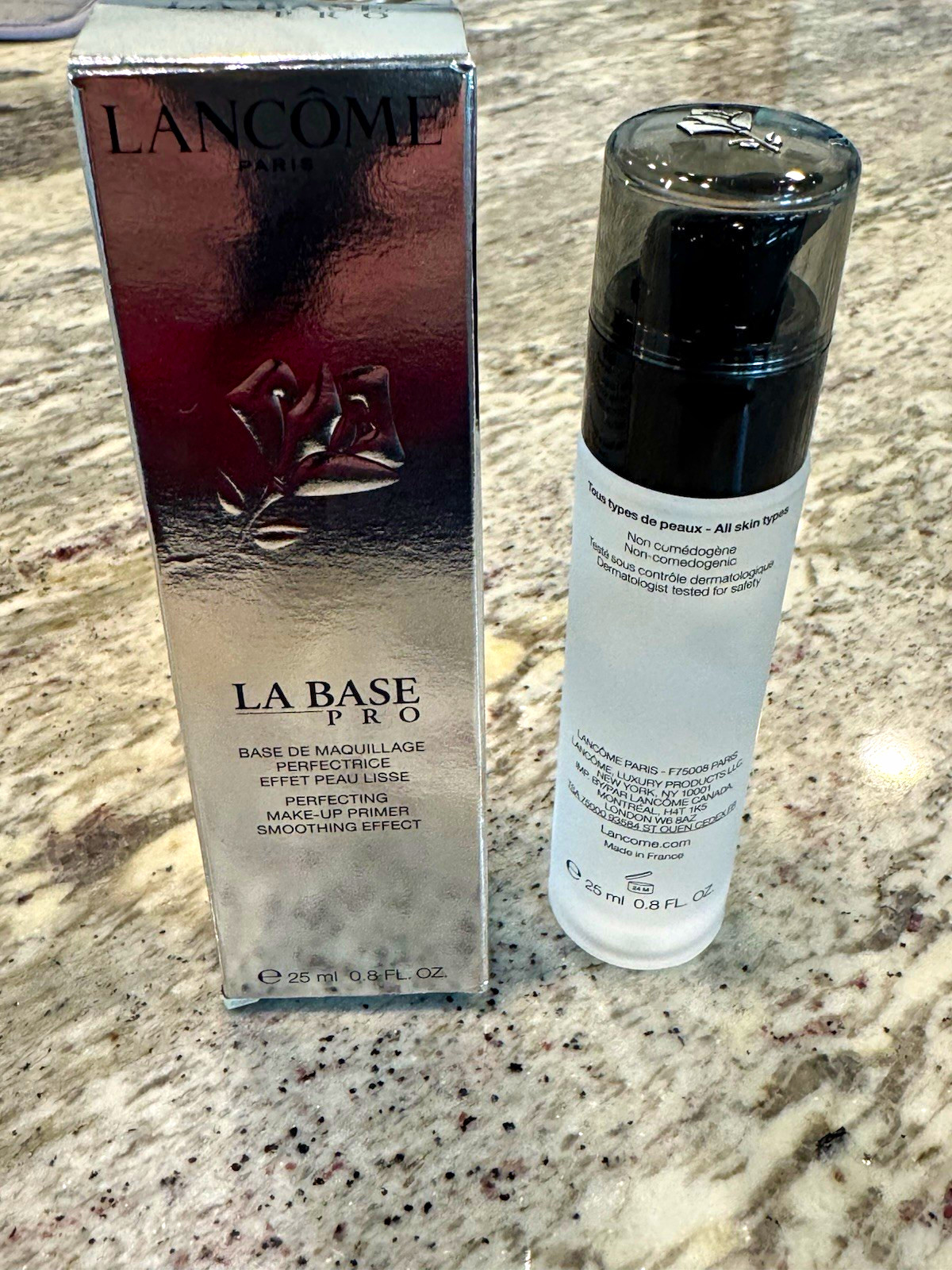 Lancôme La Base Pro Perfecting Smoothing Primer, Non-Comedogenic, Clear 0.8 oz 