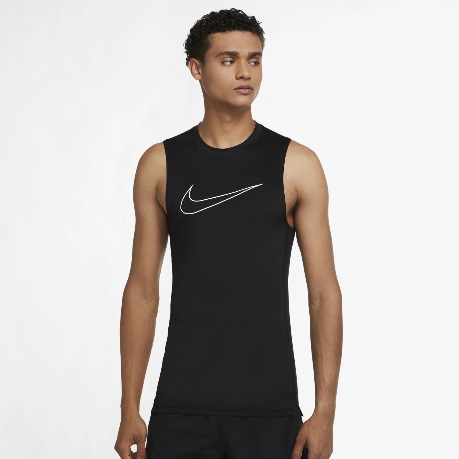 Nike Pro Men\'s Tight-Fit Sleeveless Top, Dri-FIT ,DD1989-010, Black, Md Nike Pro Men\'s Tight-Fit Sleeveless Top, Dri-FIT ,DD1989-010, Black, Md