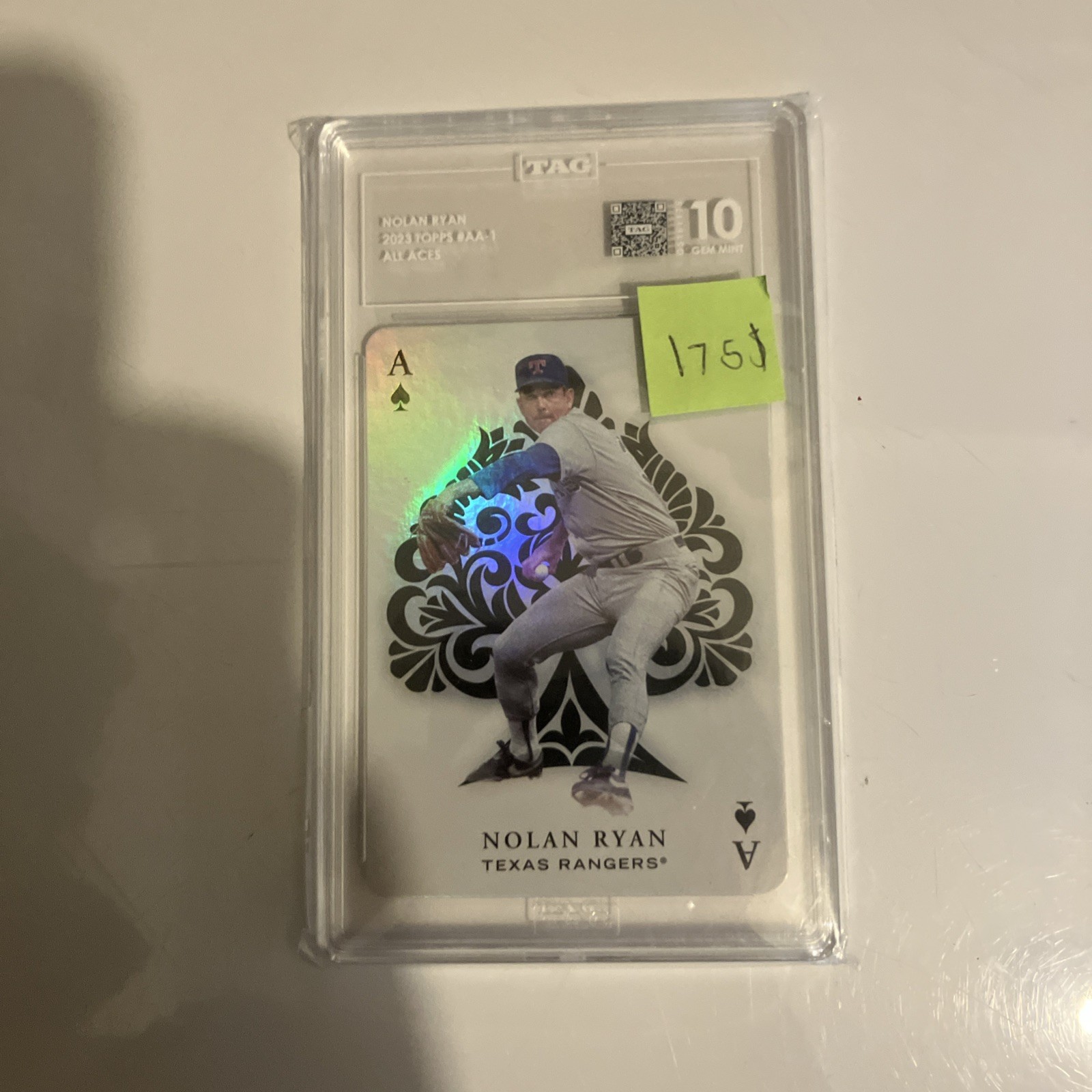 2023 Topps Series 1 - All Aces Nolan Ryan #AA-1 TAG 10 2023 Topps Series 1 - All Aces Nolan Ryan #AA-1 TAG 10