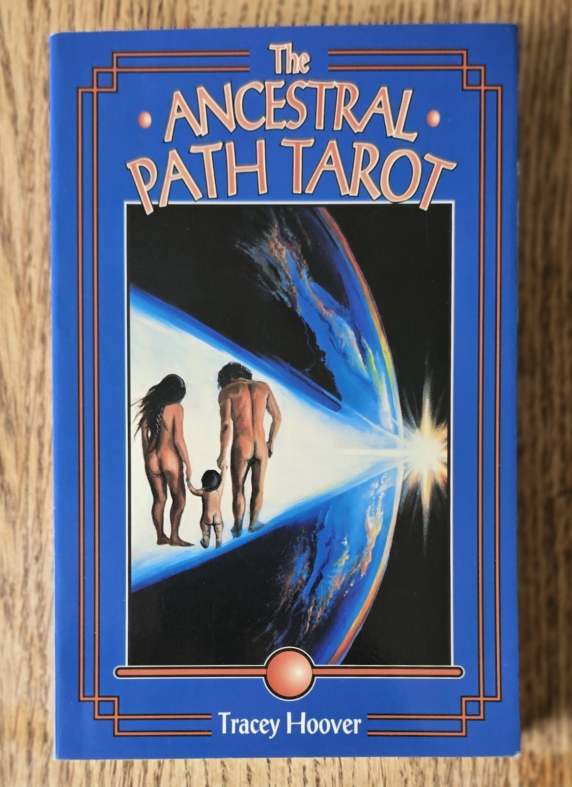 The Ancestral Path Tarot Companion Book ONLY Tracey Hoover 1996 Paperback OOP