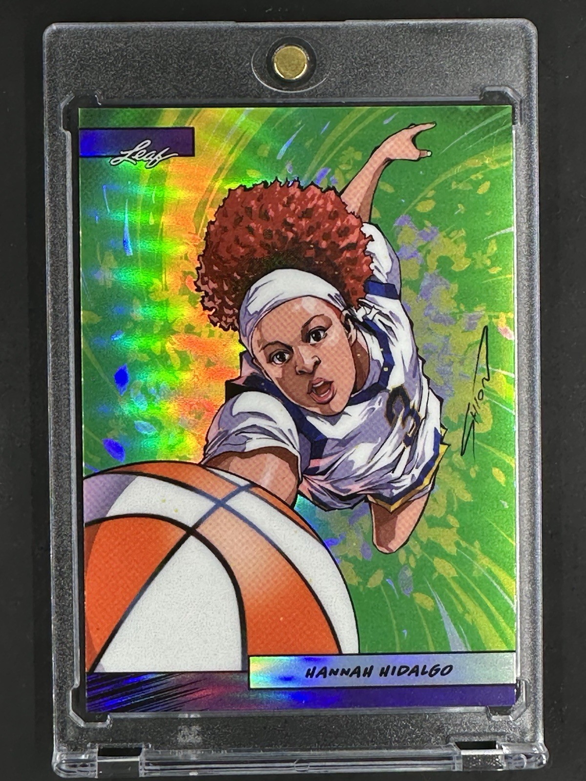 /49 Hannah Hidalgo Purple Holo Rookie Anime 2025 Leaf Anime Nation #AN2B-57 /49 Hannah Hidalgo Purple Holo Rookie Anime 2025 Leaf Anime Nation #AN2B-57