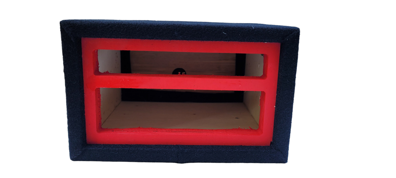 NEW RDCARSHOW Custom Painted Radio Box Enclosure for 1 Radio & Equalizer