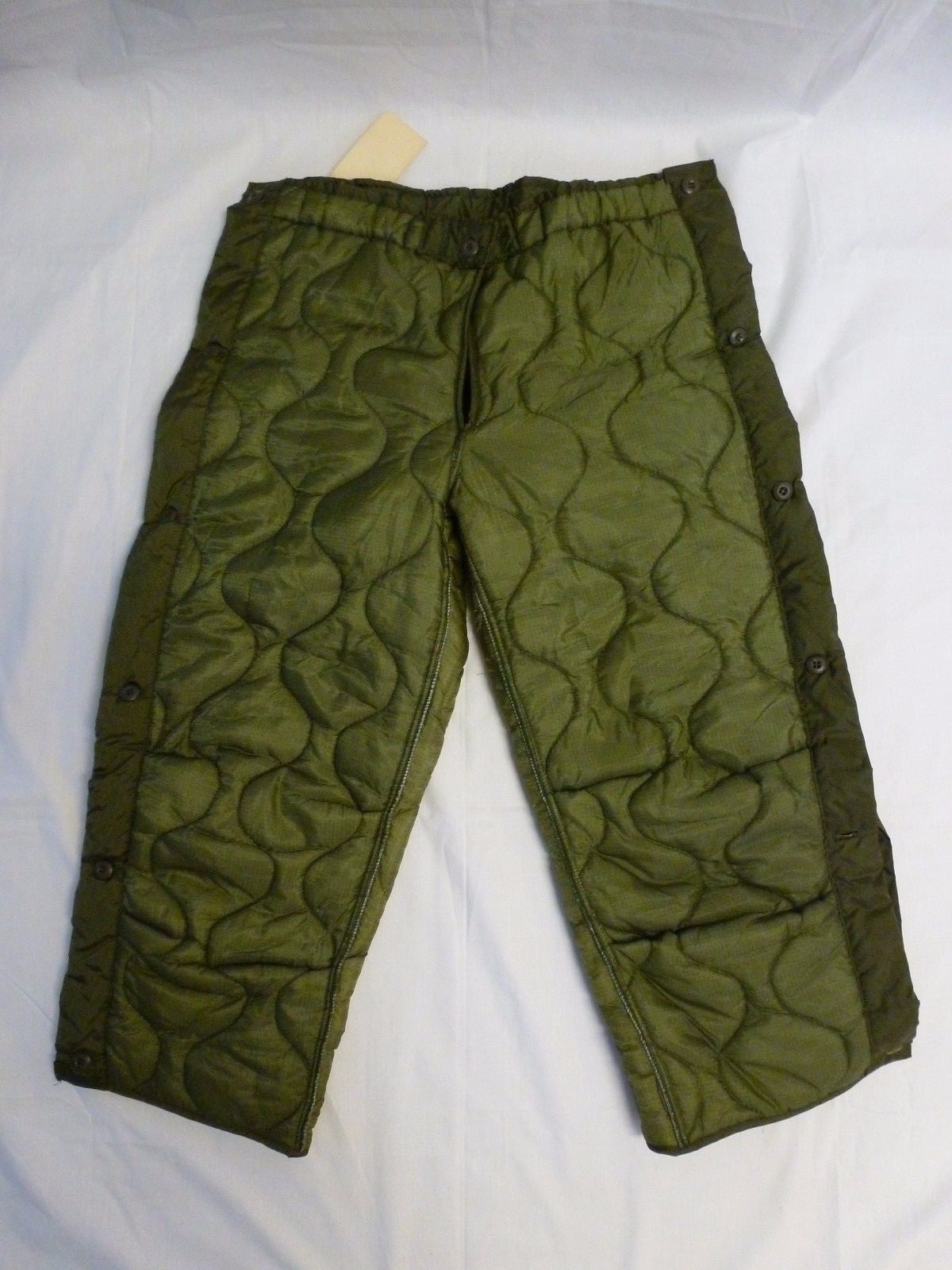 OD Pant Liner Cold Weather M-65 Field Pants Liner Medium Long NEW  B-44