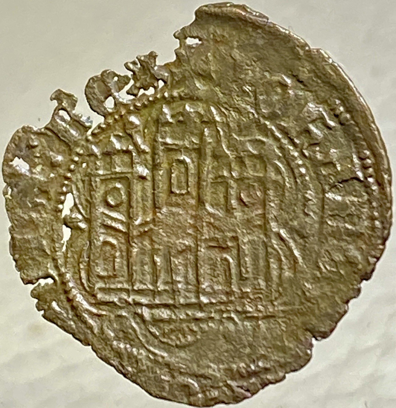 1400’s Medieval Coin 1406-1429 Kingdom Of Castile And Leon King John II Blanca
