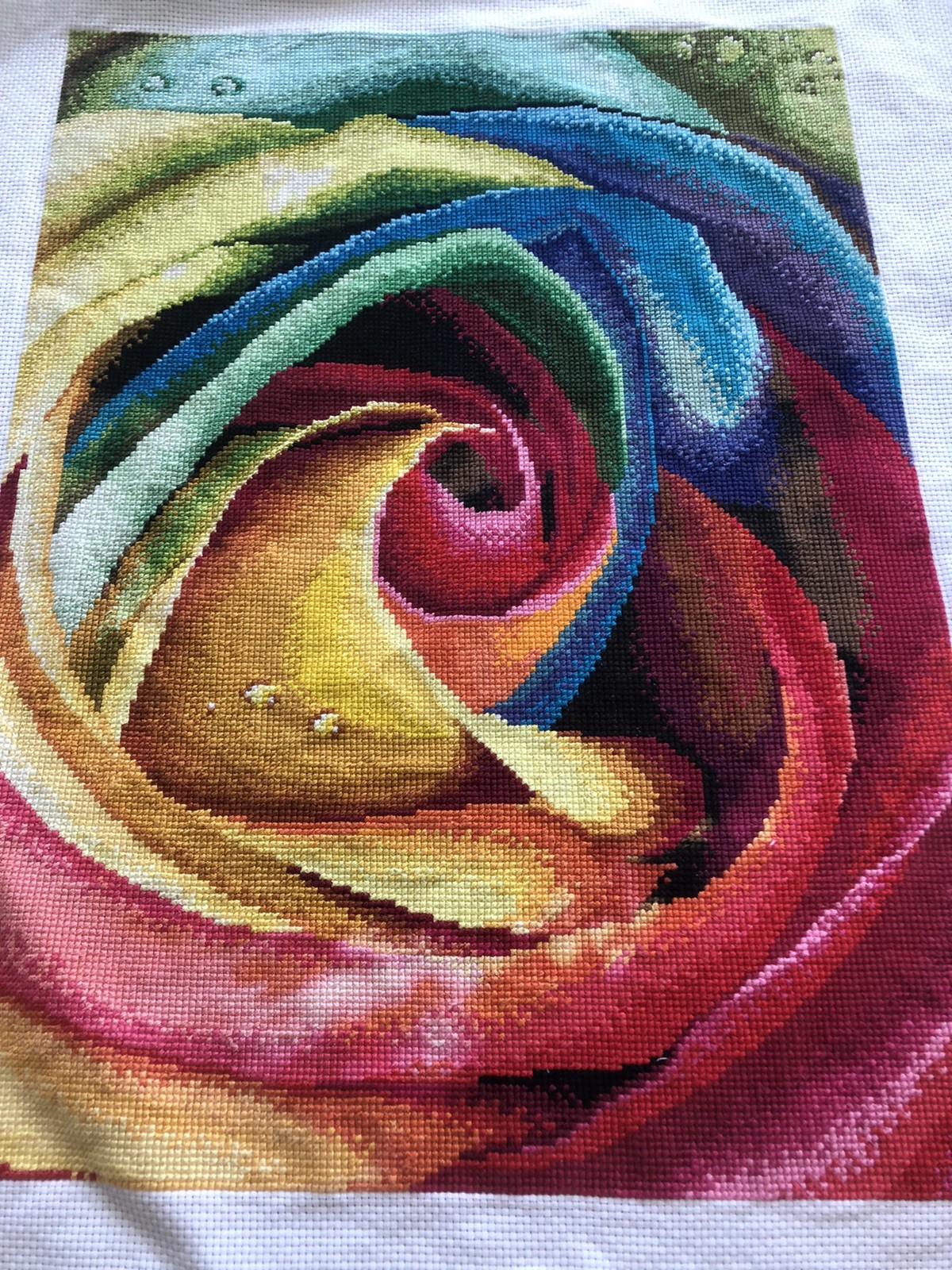 Handmade Completed Finished Cross Stitch Pieces 15\'\'x 19\'\'Wall Art Decor Gift Handmade Completed Finished Cross Stitch Pieces 15\'\'x 19\'\'Wall Art Decor Gift