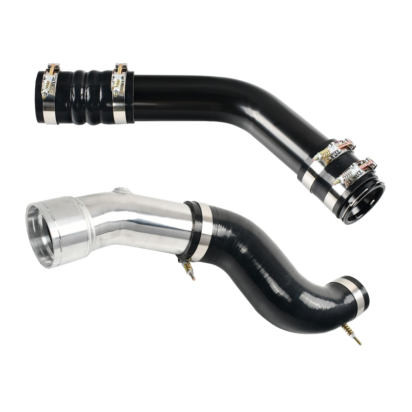 Cold & Hot Side Intercooler Pipe Kit For Ford 6.7L Powerstoke Diesel 2017-2021