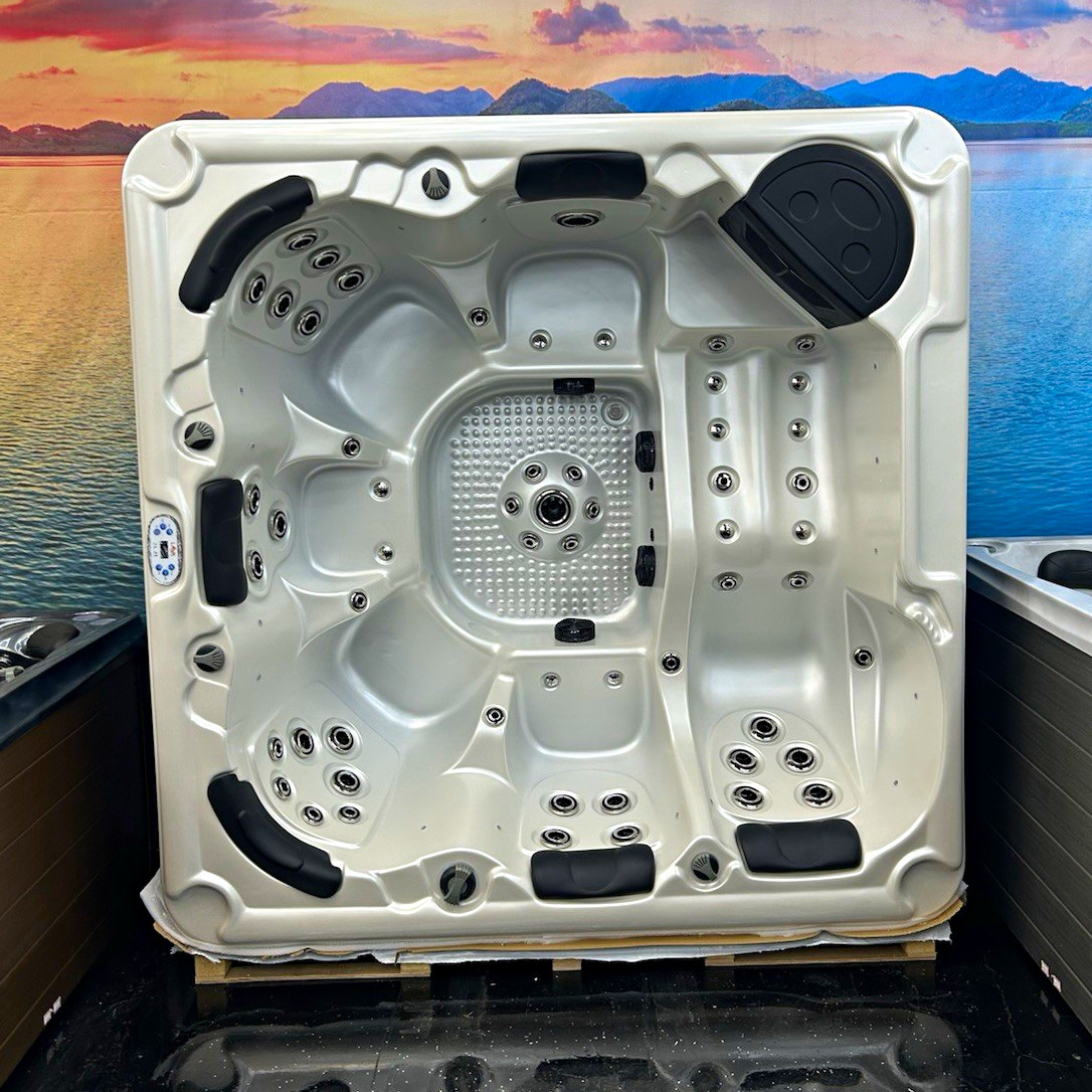 Lava Spas Hot Tub Massage Jets 6 Person Hydrotherapy Jacuzzi - 84\