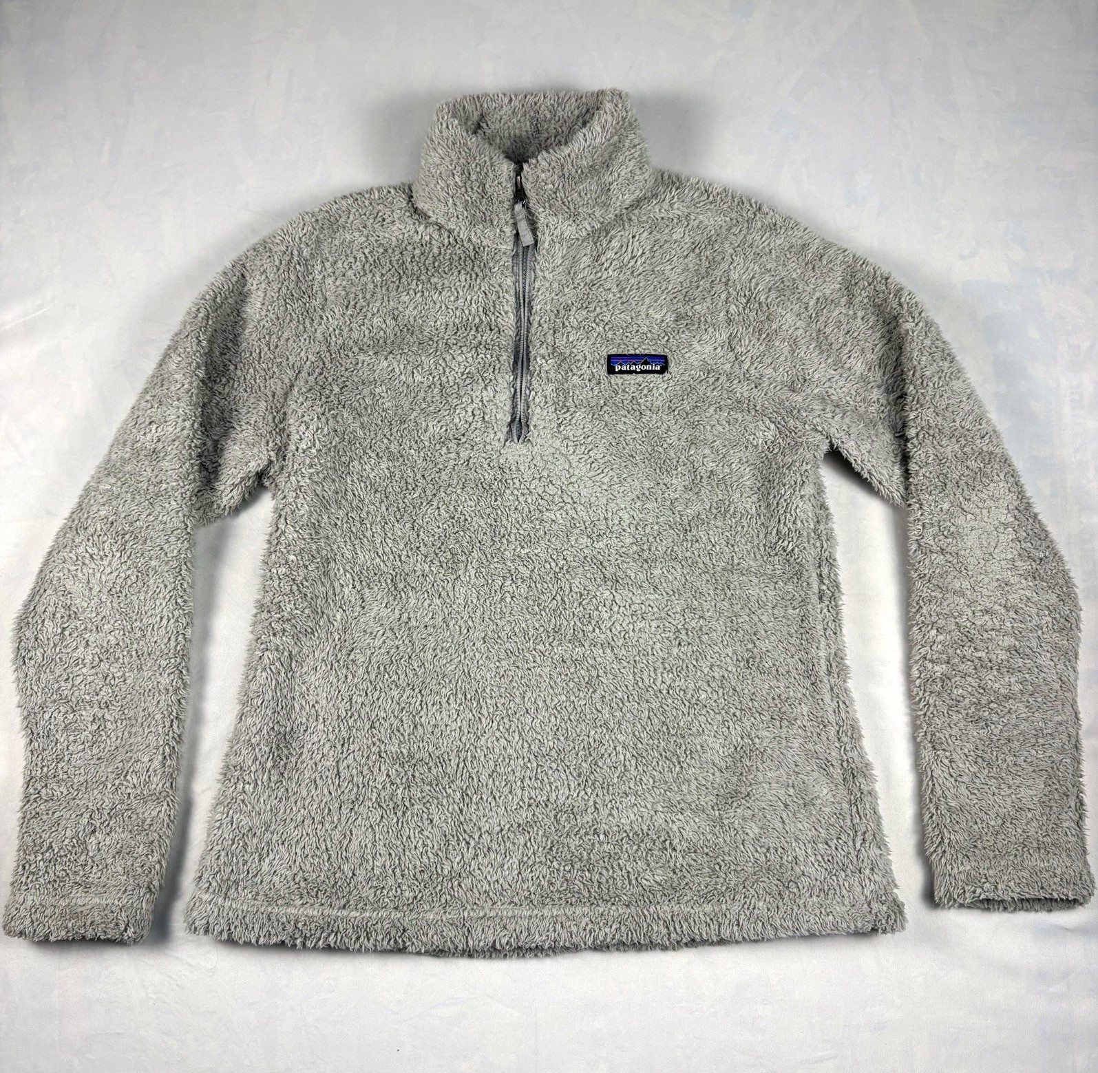 Patagonia Los Gos 1/4 Zip Fleece Pullover Womens Medium Drifter Grey Sherpa Patagonia Los Gos 1/4 Zip Fleece Pullover Womens Medium Drifter Grey Sherpa