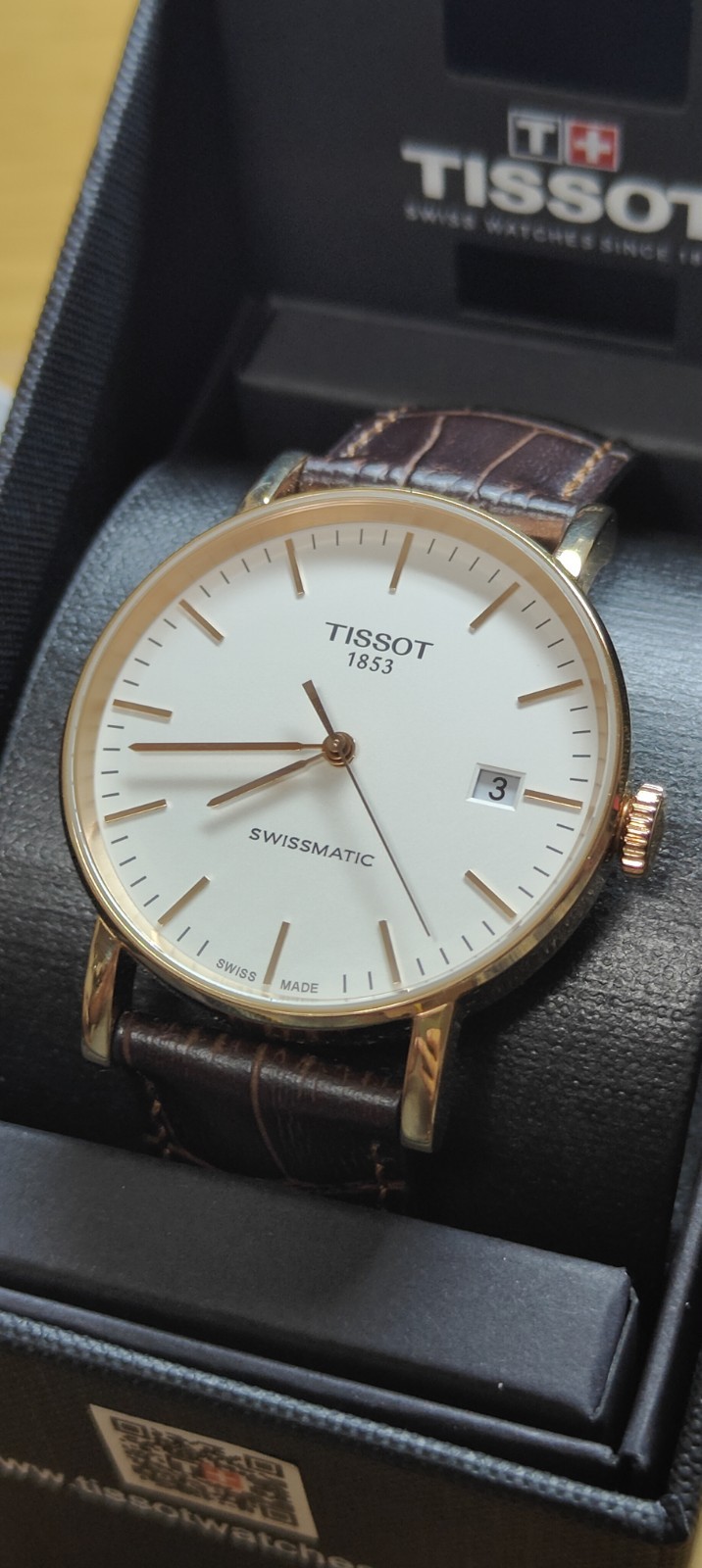 Tissot Everytime Swissmatic 4omm Automatic Men\'s Watch T109.407.36.031.00 Tissot Everytime Swissmatic 4omm Automatic Men\'s Watch T109.407.36.031.00