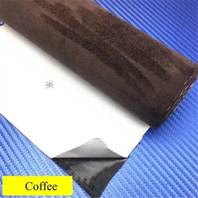 Self Adhesive Faux Suede Fabric Wrap Film Sticker Stretch DIY Car Interior Craft Self Adhesive Faux Suede Fabric Wrap Film Sticker Stretch DIY Car Interior Craft