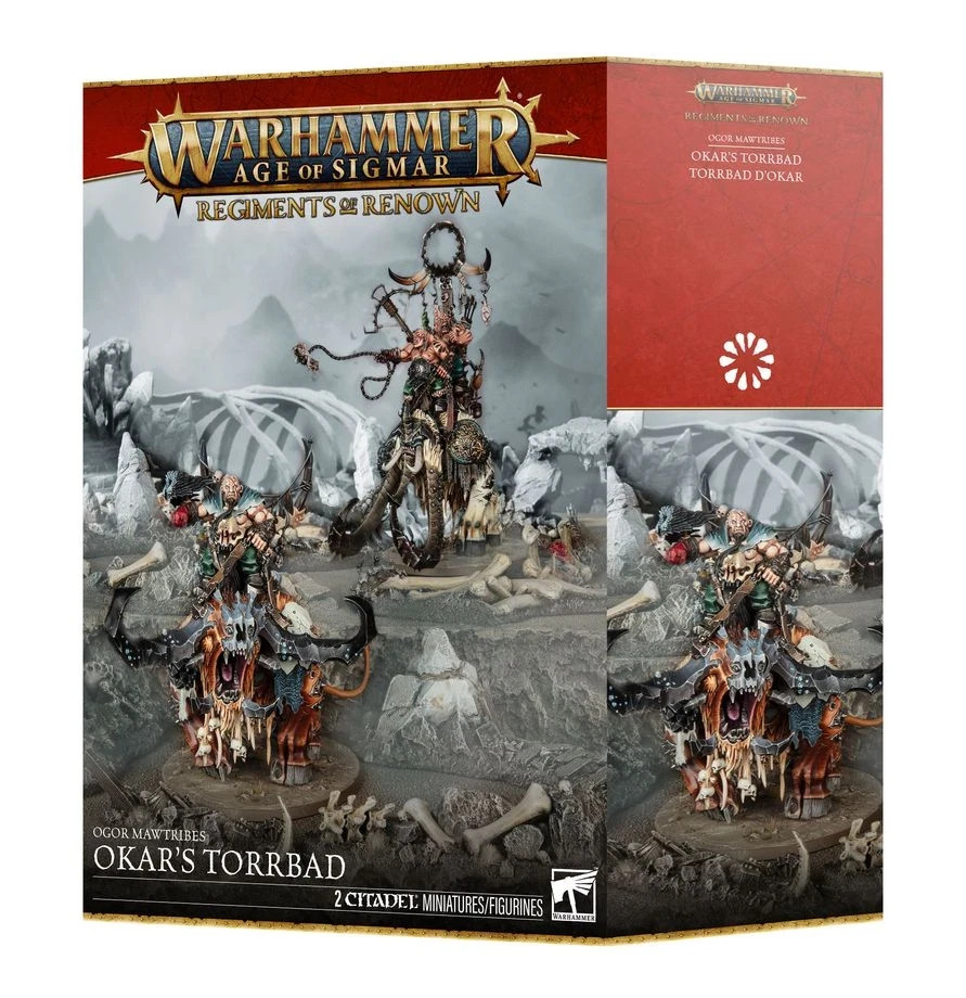 Age of Sigmar: Regiment of Renown: Ogor Mawtribes - Okar's Torrbad - New