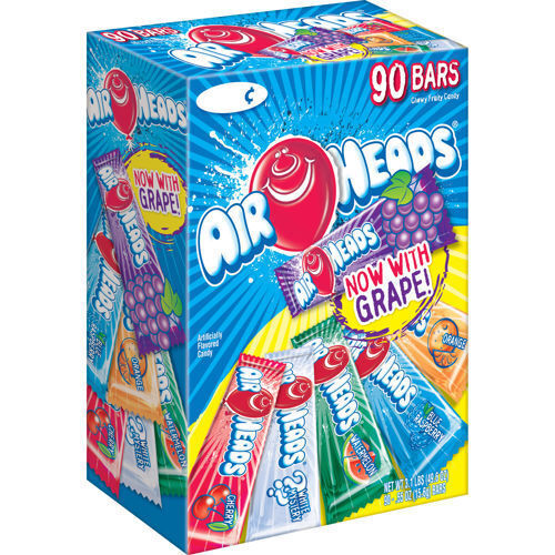 Airheads Candy Bars Variety Pack - 90 Count, EXP 07/2027 Airheads Candy Bars Variety Pack - 90 Count, EXP 07/2027