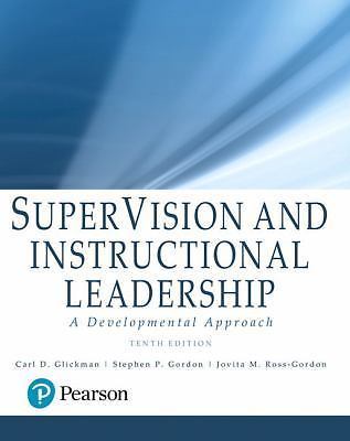 SuperVision and Instructional Leadership : A Developmental Approach by Carl...