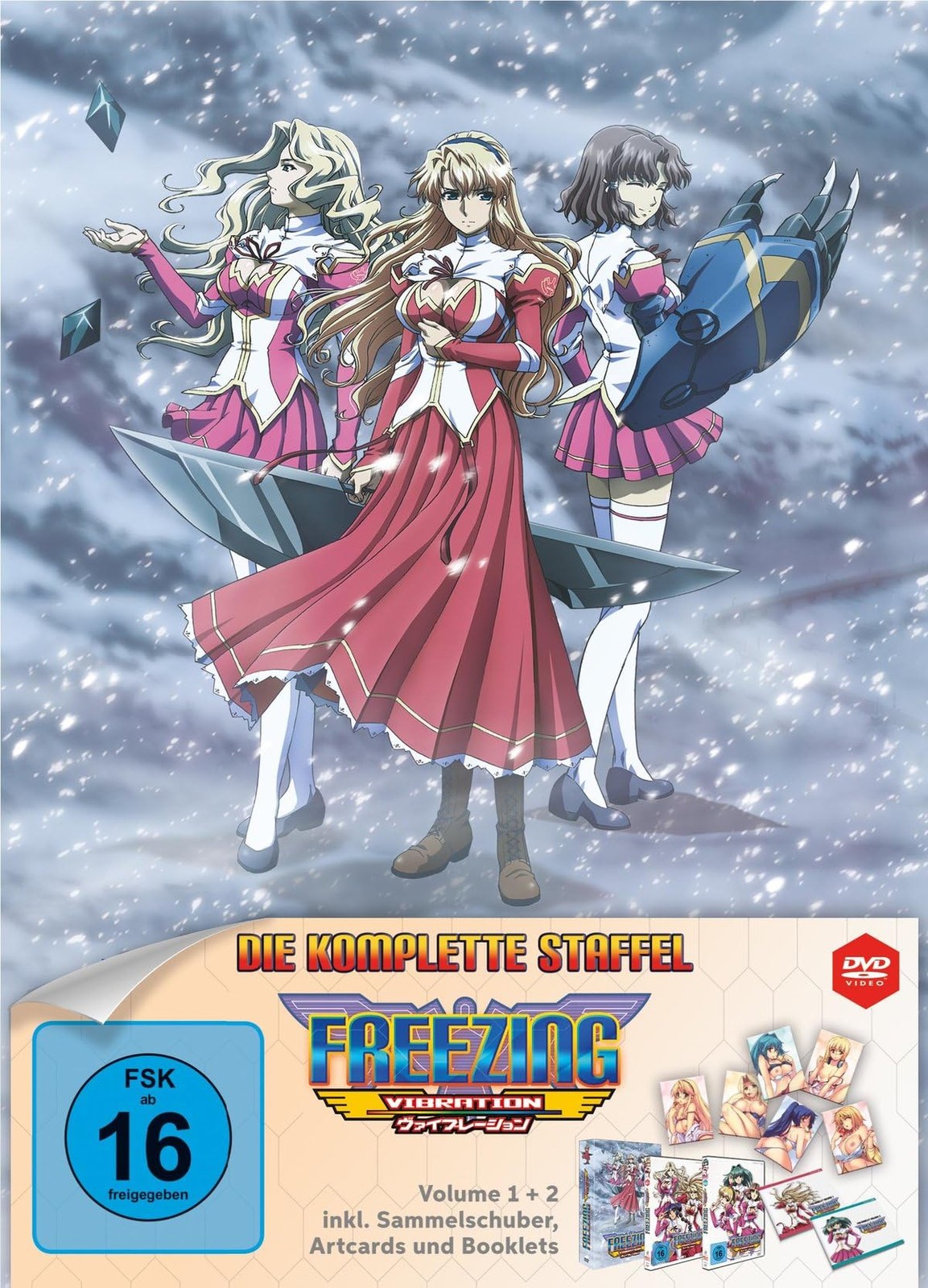 Freezing Vibration - Die komplette Staffel LTD. - Vol. 1 + 2 i (DVD) (UK IMPORT) Freezing Vibration - Die komplette Staffel LTD. - Vol. 1 + 2 i (DVD) (UK IMPORT)