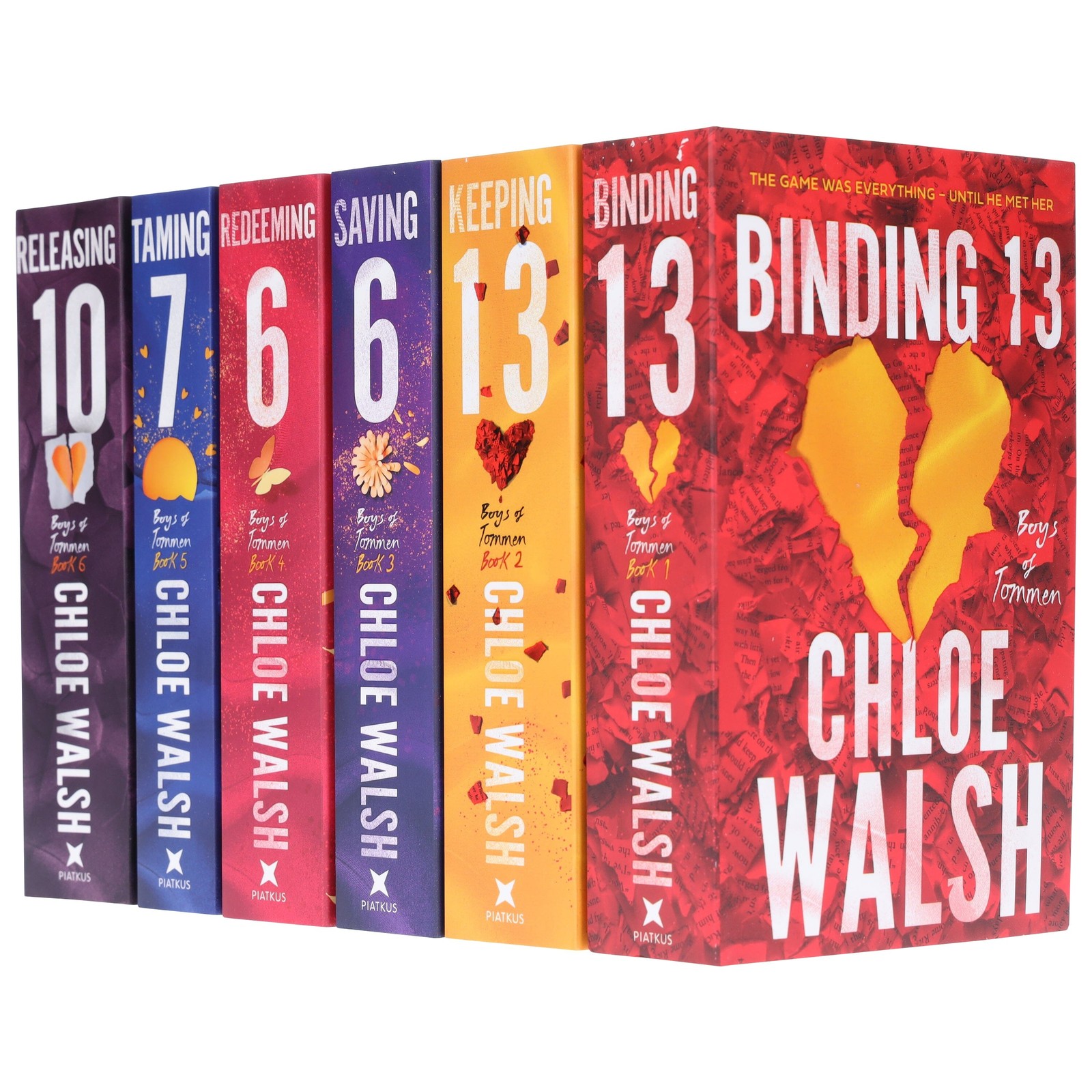 Boys of Tommen Series By Chloe Walsh 6 Books Set - Fiction - Paperback