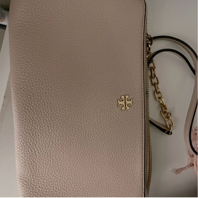 authentic tory burch crossbody pink