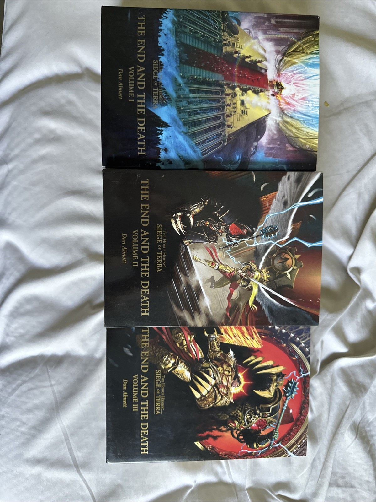 The Horus Heresy: Siege Of Terra The End And The Death Volumes 1-3 Hardback