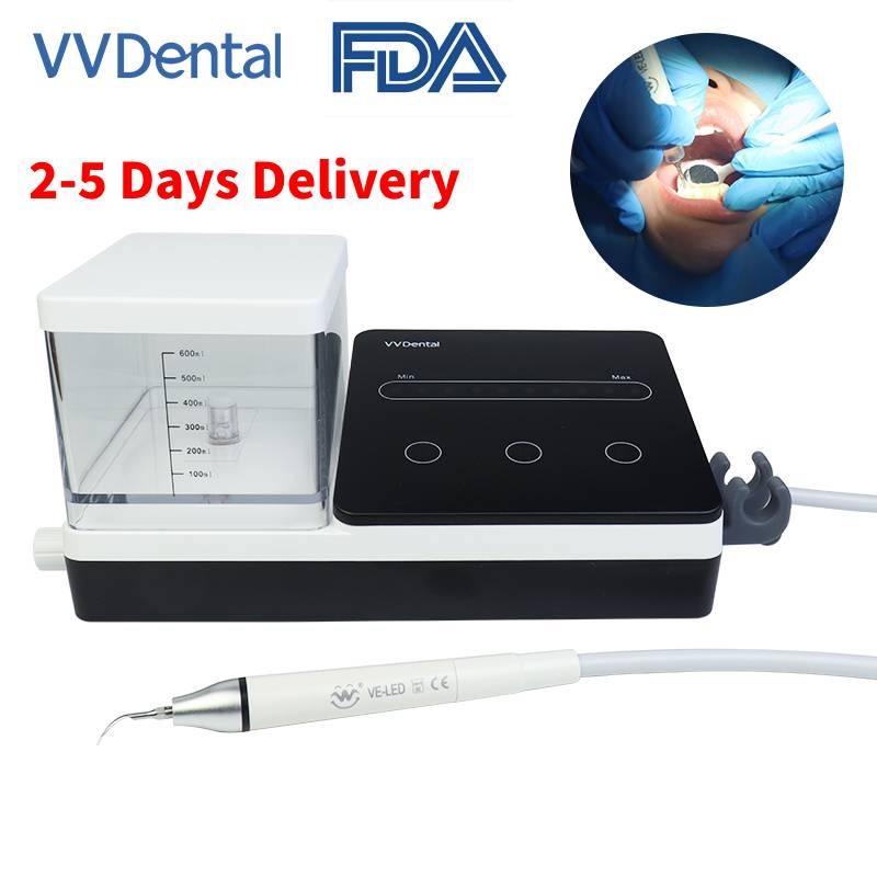 Dental Ultrasonic Piezo Scaler+Bottle LED Handpiece for EMS Cavitron Woodpecker