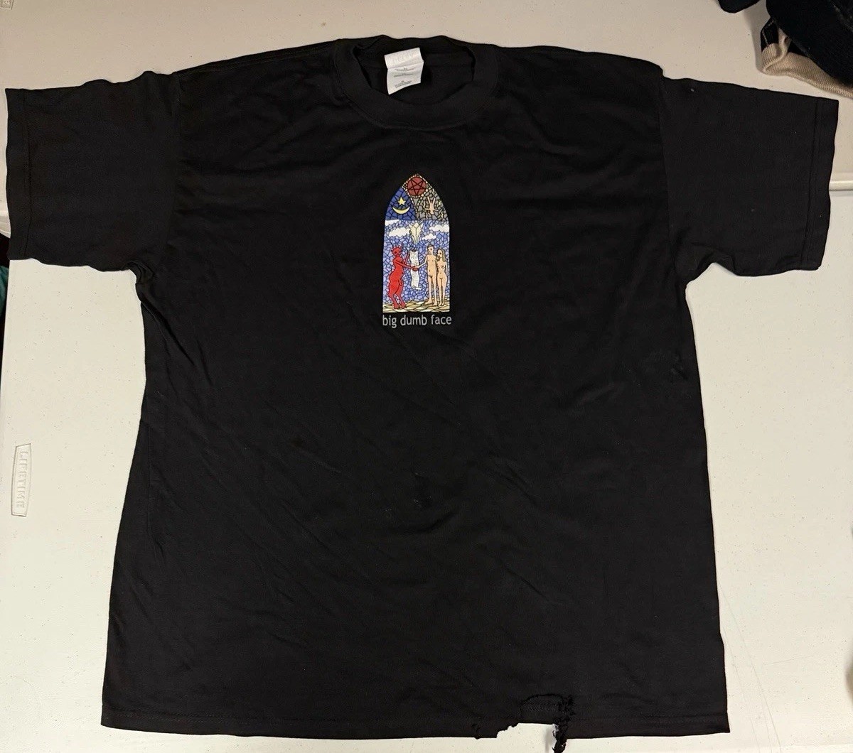 Vtg 2001 Big Dumb Face XL Shirt READ NOTES Wes Borland Limp Bizkit