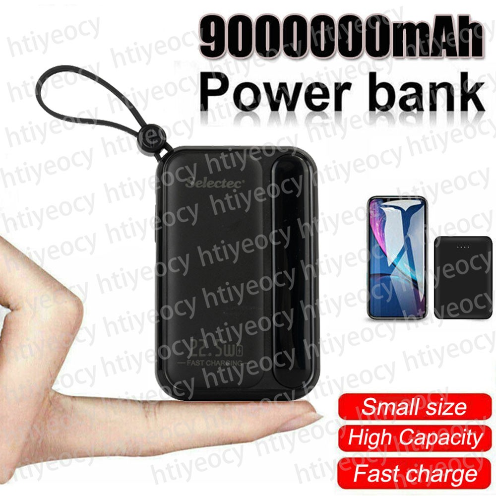 New 9000000MAH Portable Power Bank Dual USB Battery Charger For Mobile Phone USA