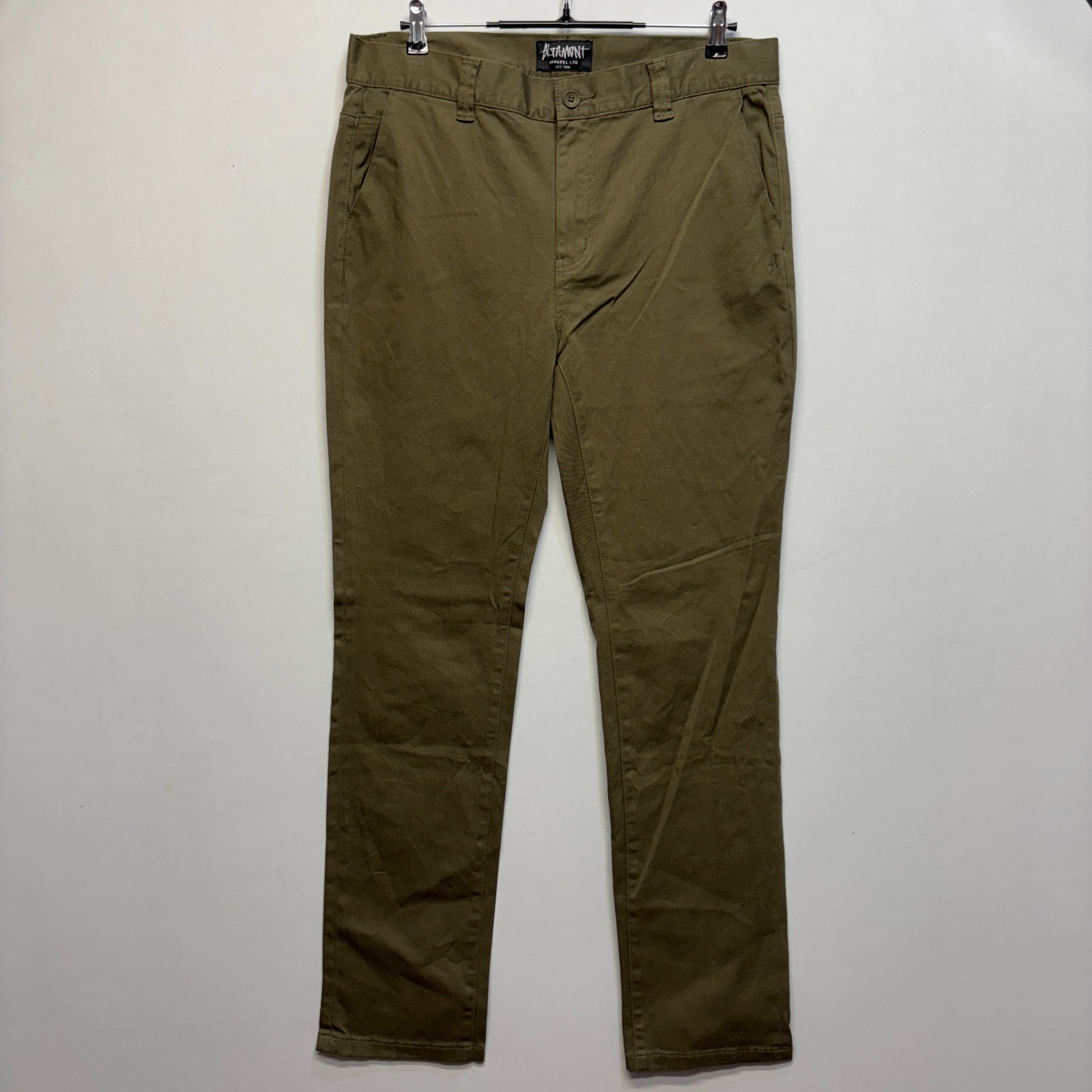 NWT Altamont Men A/969 Slim Straight Chino Pants Size 36 Cotton Blend D088 -13