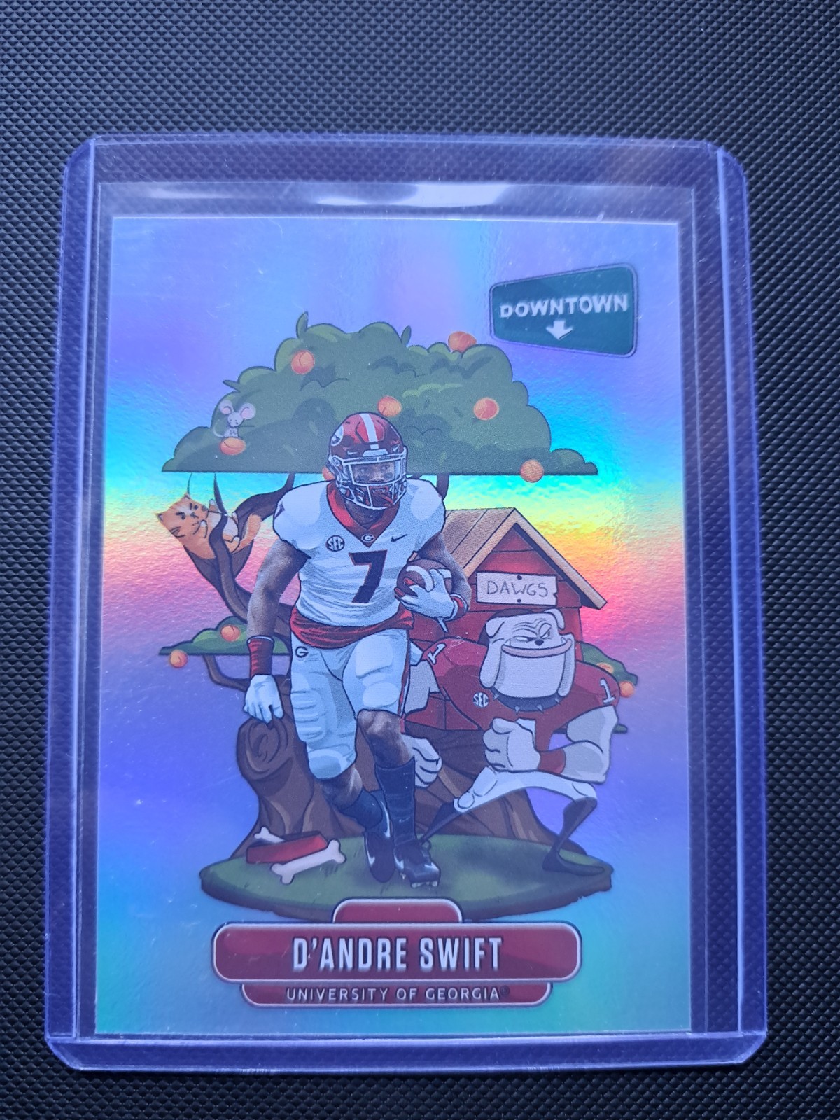 2020 Chronicles Draft Picks D’Andre Swift Downtown Georgia (Super rare low pop) 2020 Chronicles Draft Picks D’Andre Swift Downtown Georgia (Super rare low pop)