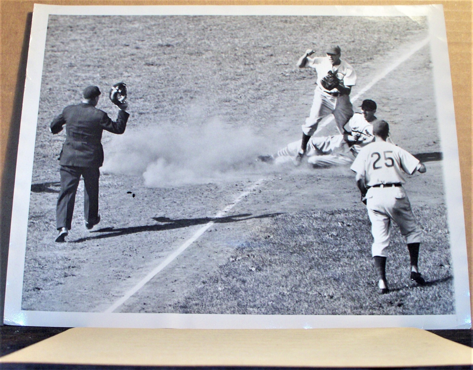 AP photo Sept 15 1944 Chicago Cubs vs St Louis Cardinals Garms/Hughes/Stan Hack