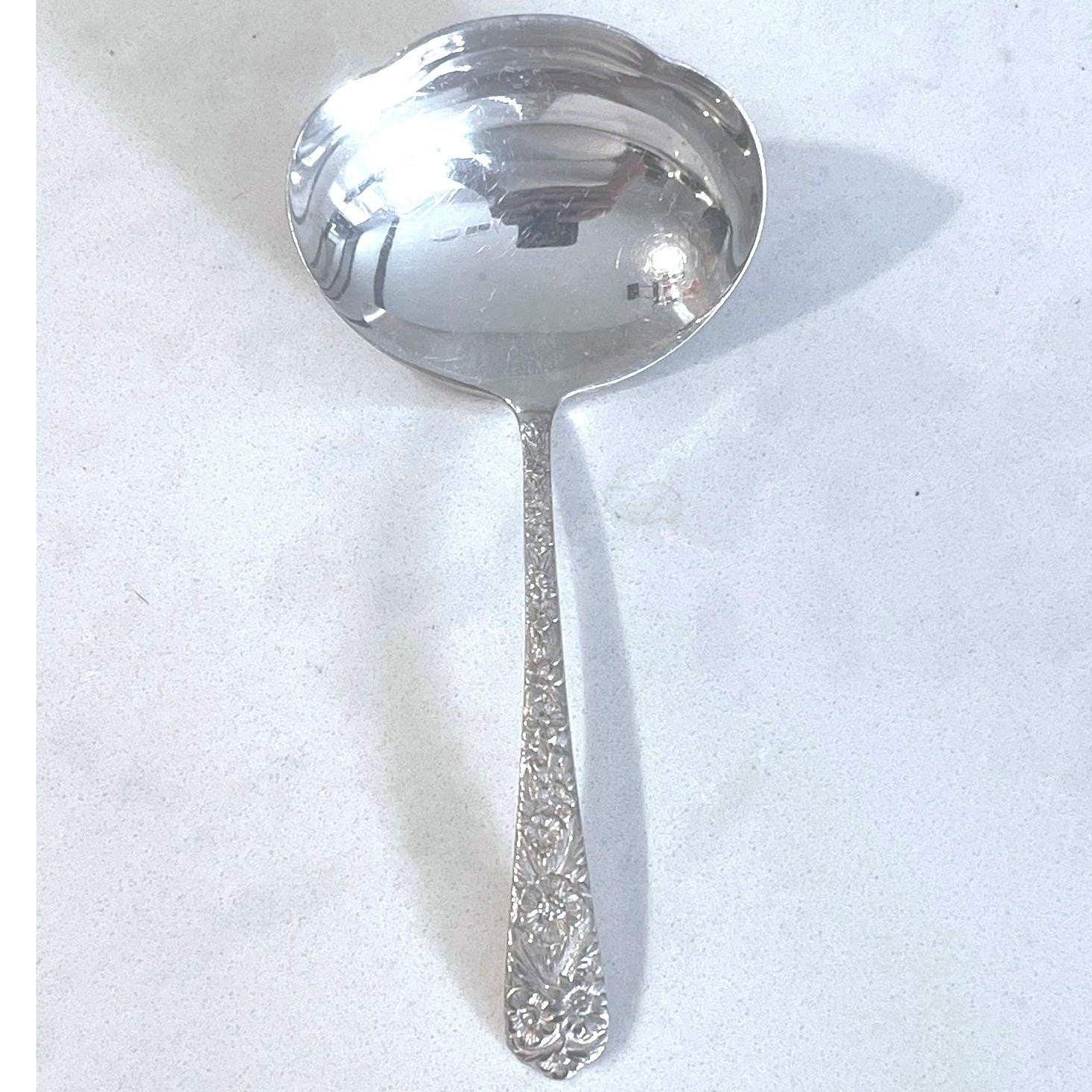 International Silver Radiant Rose Sterling Silver Cream Ladle 4\
