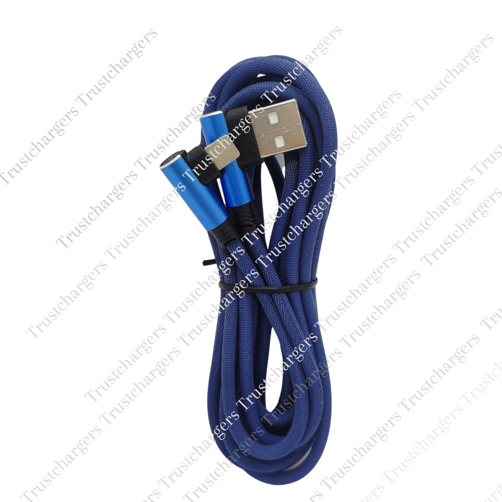 10Ft 6FT 90 Degree Right Angle USB Cable 10Ft 6FT Long For iPhone 11 12 13 14 XR