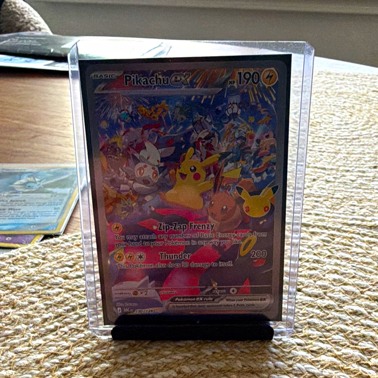 Pikachu ex Scarlet & Violet UR Full Art Holo 057/091 Eng