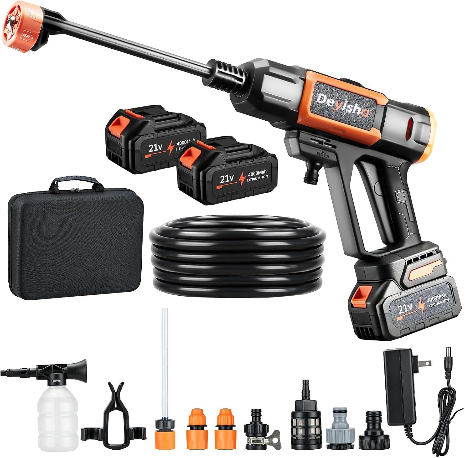 1850 PSI Upgraded Cordless Washer with Brushless Motor 1850 PSI Upgraded Cordless Washer with Brushless Motor