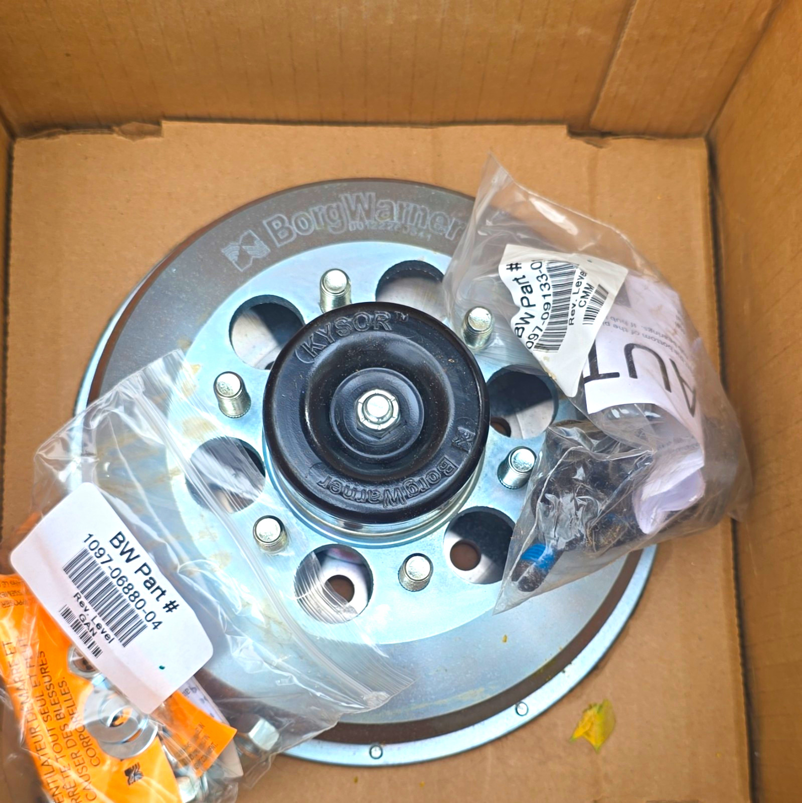 BorgWarner 1090-09650-01 K32 for Volvo Mack Fan Clutch with 2.56\ BorgWarner 1090-09650-01 K32 for Volvo Mack Fan Clutch with 2.56\