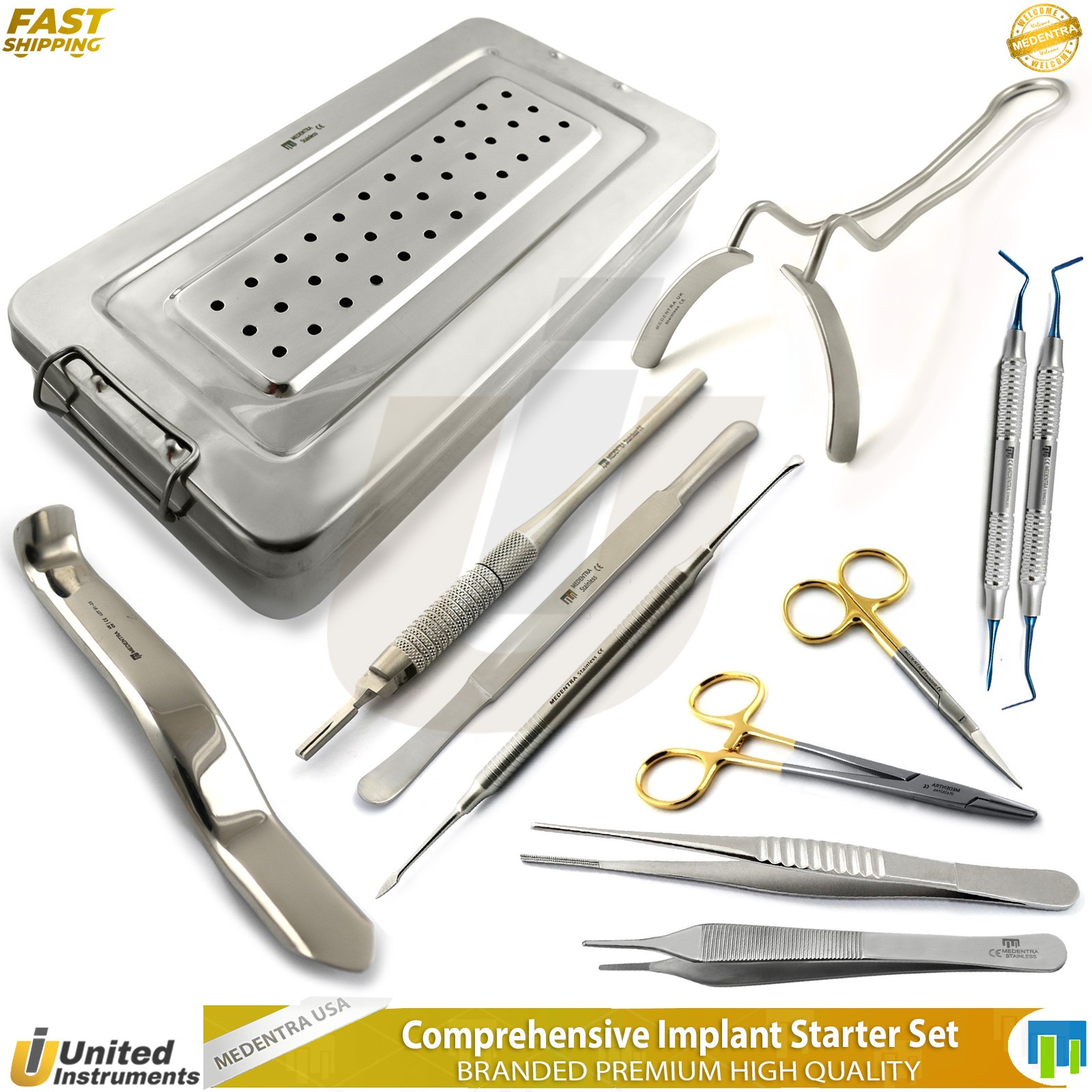 Comprehensive Implant Starter Set Basic Implants Oral Surgery Procedure Comprehensive Implant Starter Set Basic Implants Oral Surgery Procedure