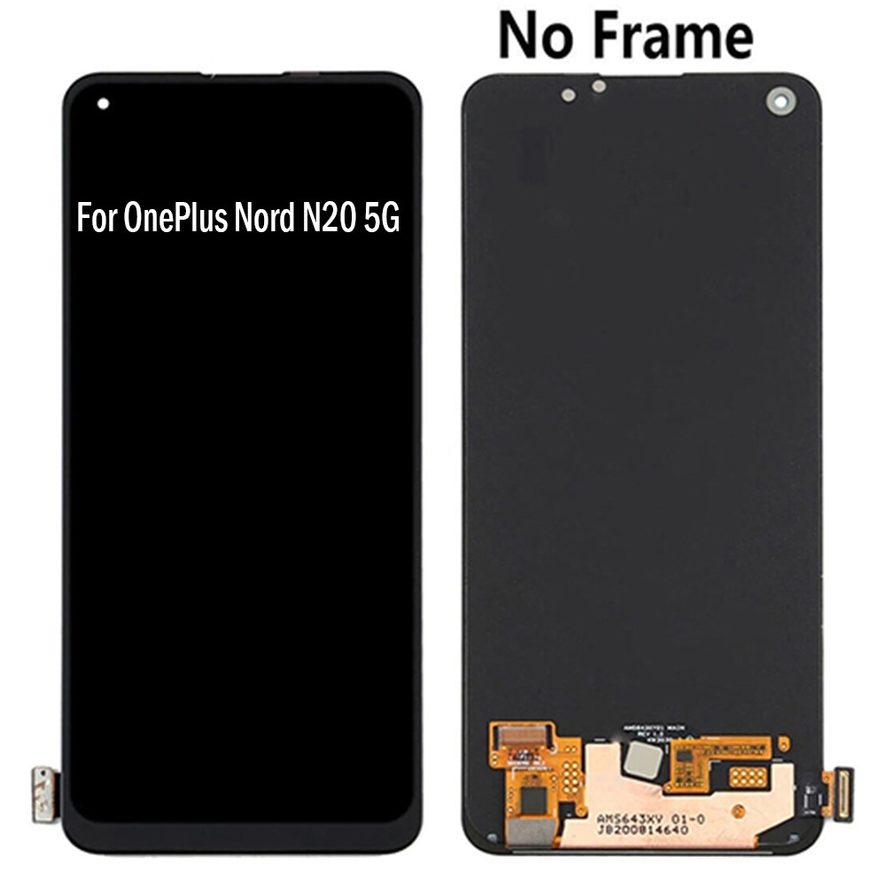 OLED For OnePlus Nord N20 5G GN2200 CPH2459 Display Touch Screen Digitizer±Frame