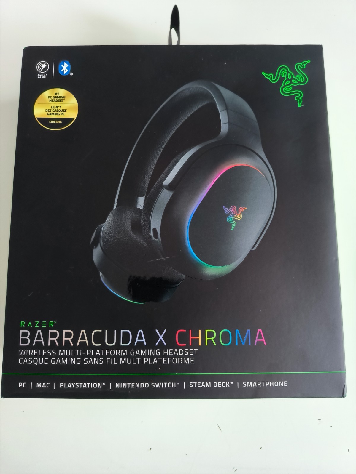 Razer Barracuda X Chroma RGB Wireless Gaming Headset RZ04-0522
